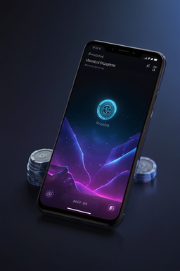 Smartphone mit Riverspin App